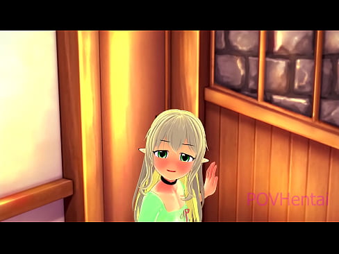 ❤️ (Pakute) Ọmọbinrin Elvish ṣe iranlọwọ fun ọ lati wẹ oju rẹ. ️❌ Fidio furo ️❤